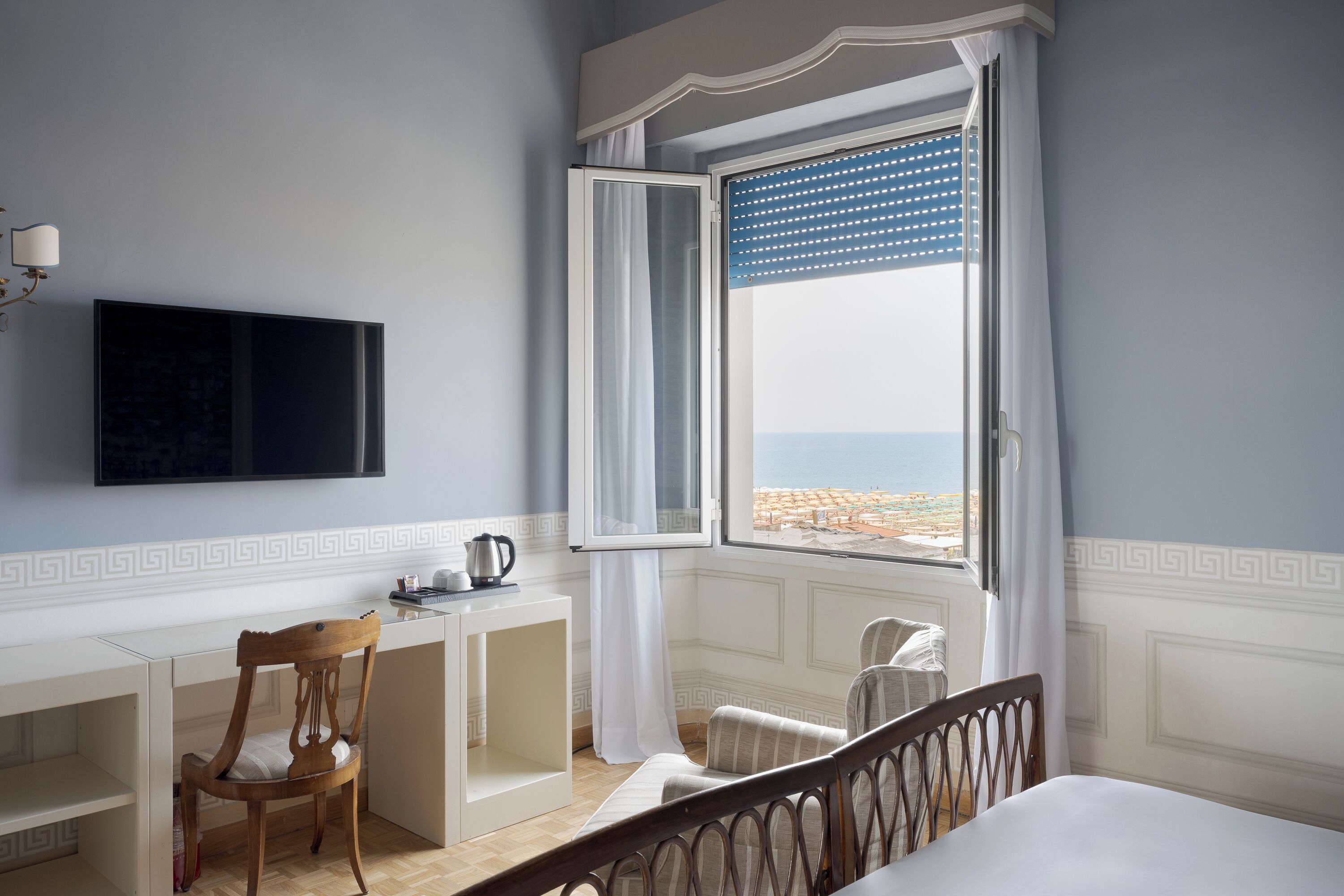 superior double or twin room, sea view, sea facing | 2 bedrooms, premium bedding, down duvets, minibar