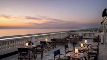 Blick von der Unterkunft