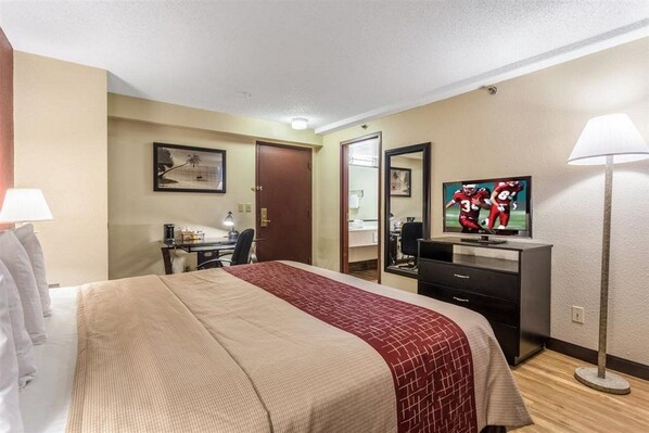 Blackout drapes, iron/ironing board, free cribs/infant beds, free WiFi