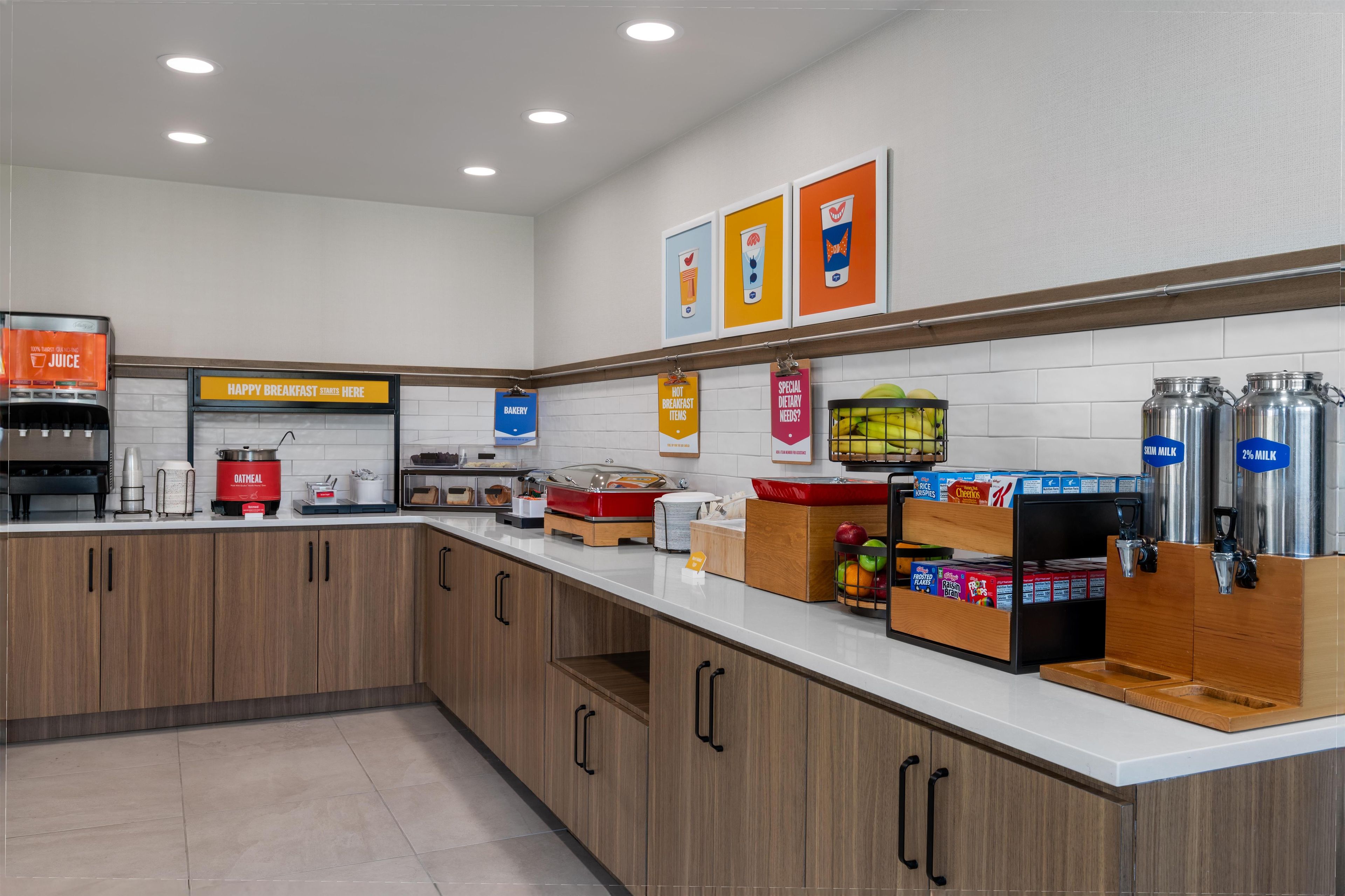 Breakfast area