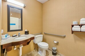 Hair dryer, towels