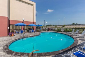 Seasonal outdoor pool