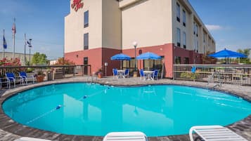 Seasonal outdoor pool