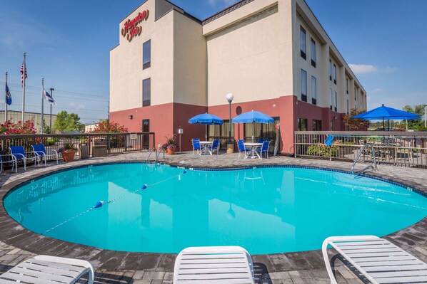 Seasonal outdoor pool