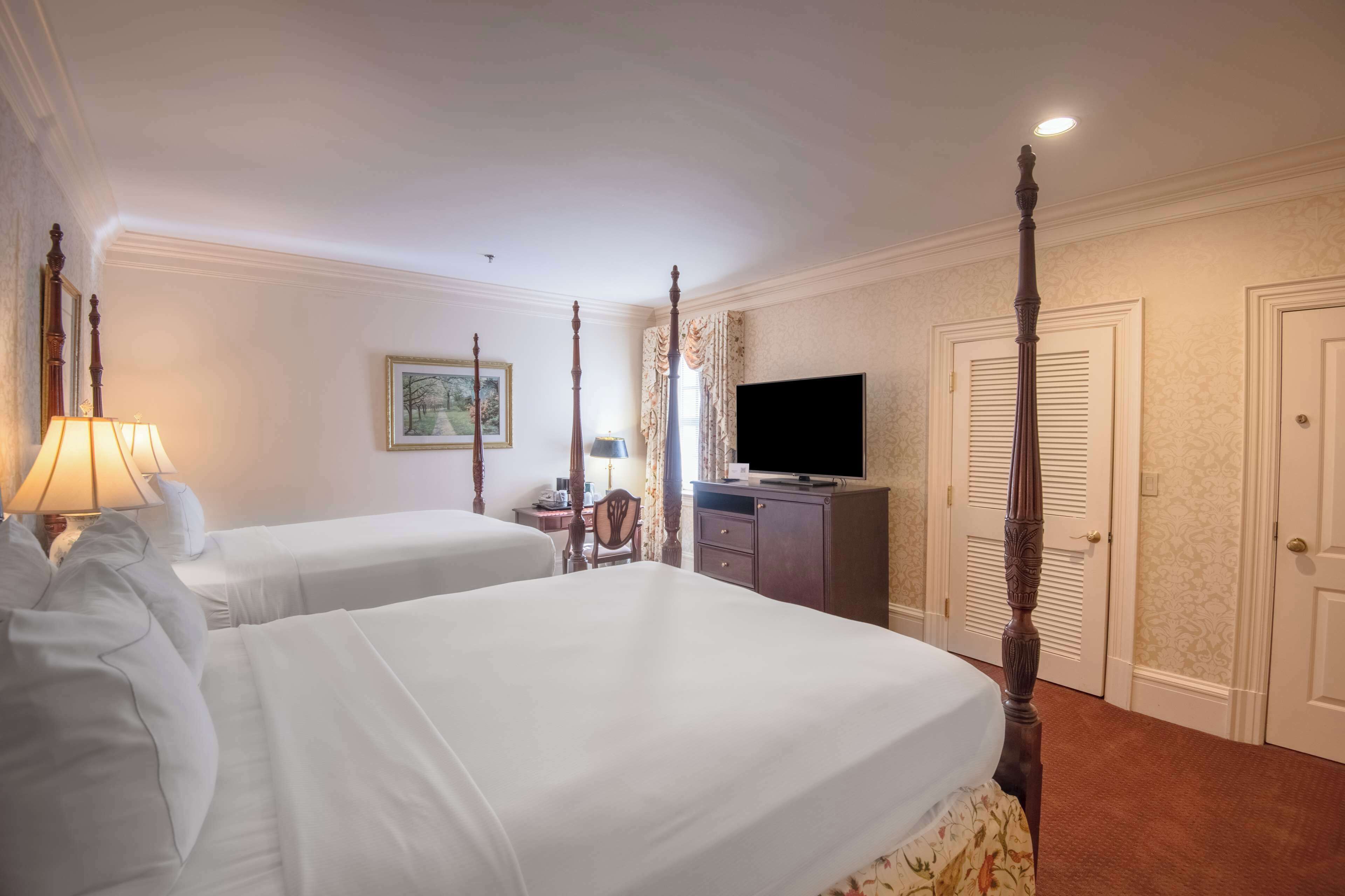 room, 2 queen beds, jetted tub | egyptian cotton sheets, premium bedding, down duvets, pillow-top beds