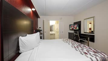 Schreibtisch, laptopgeeigneter Arbeitsplatz, Verdunkelungsvorhänge