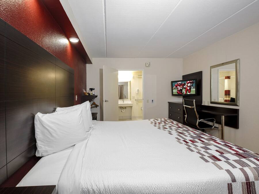 Skrivebord, skrivebord for bærbar PC og blendingsgardiner