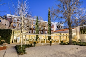 Front of property - evening/night