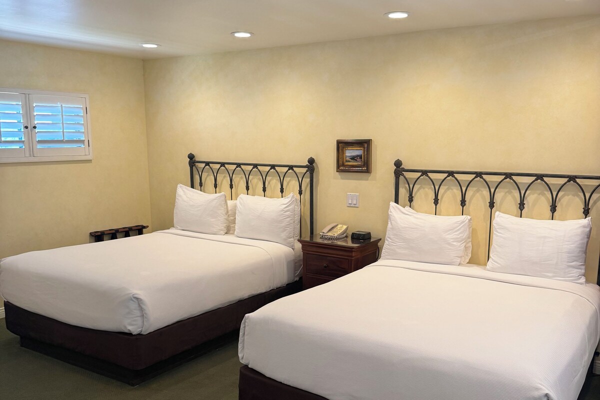 Iron/ironing board, WiFi (free), alarm clocks, bed sheets