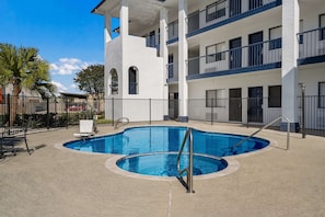 Seasonal outdoor pool
