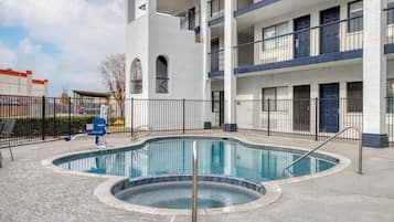 Seasonal outdoor pool