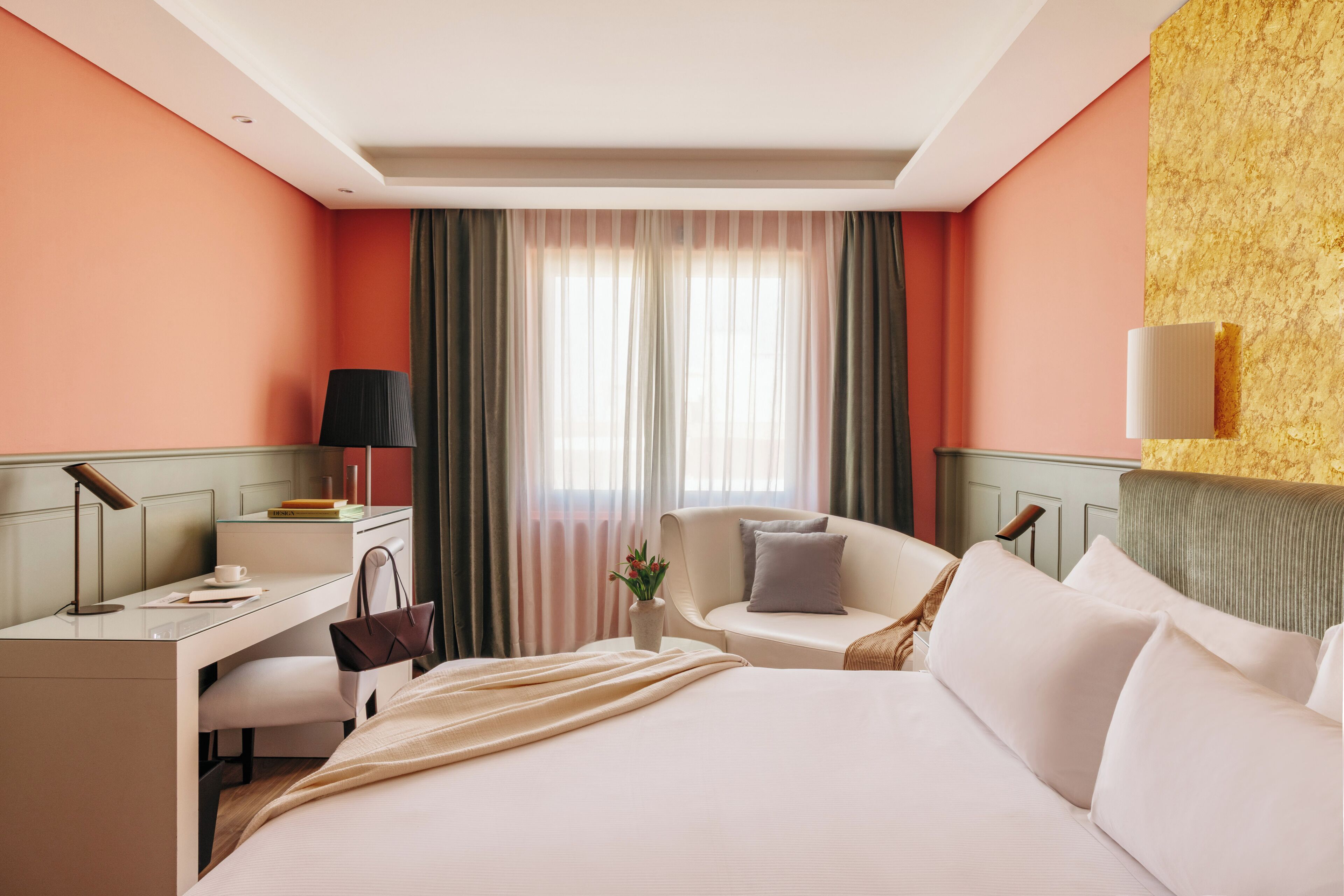 Literie de qualité supérieure, couette en duvet d'oie, minibar