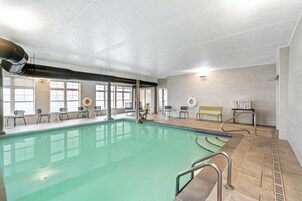 Indoor pool, outdoor pool