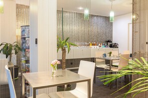 Daily buffet breakfast (EUR 15 per person)