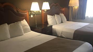 Deluxe Double Room | Desk, laptop workspace, blackout drapes, iron/ironing board