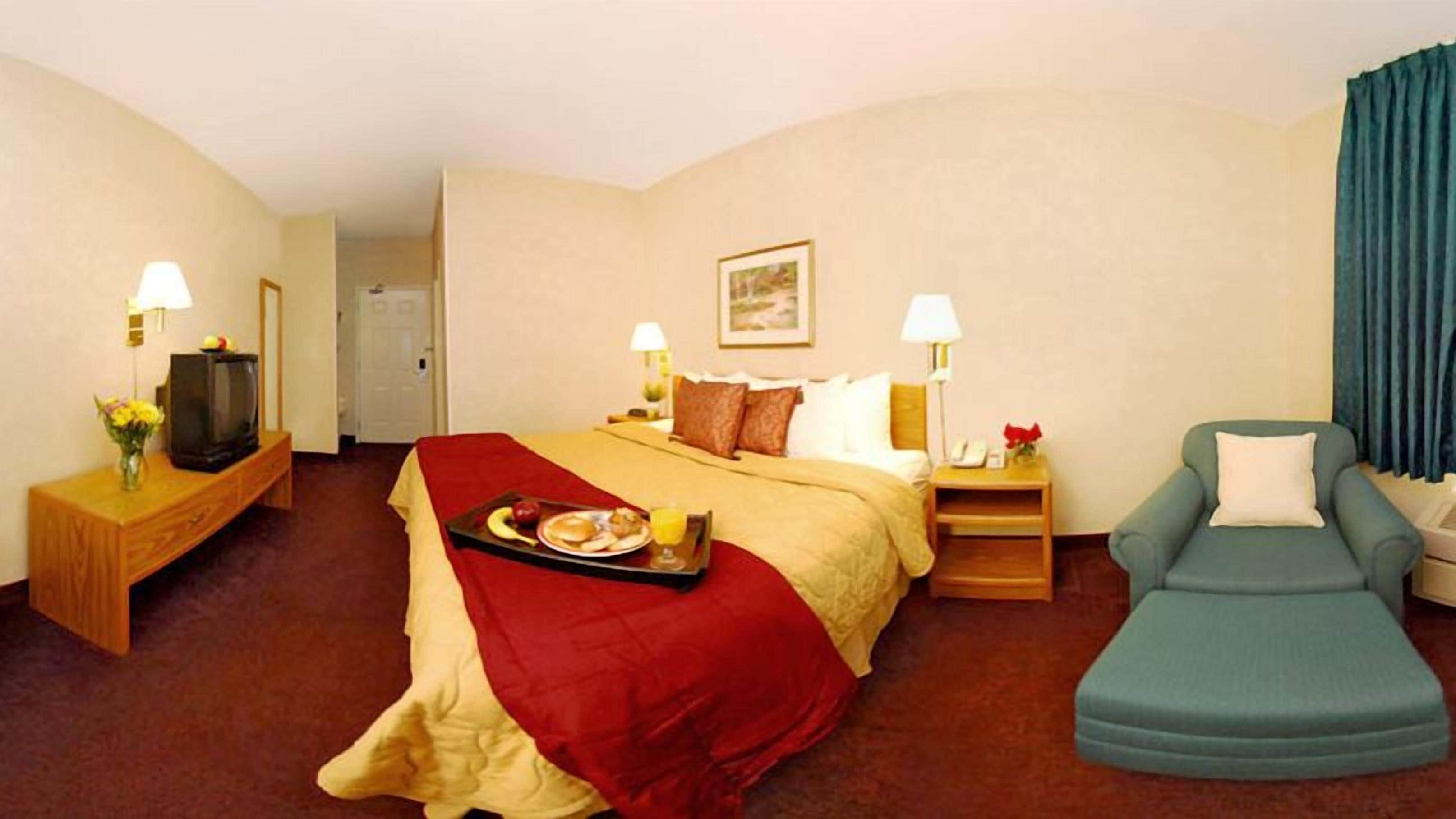 premium bedding, iron/ironing board, free wifi, bed sheets