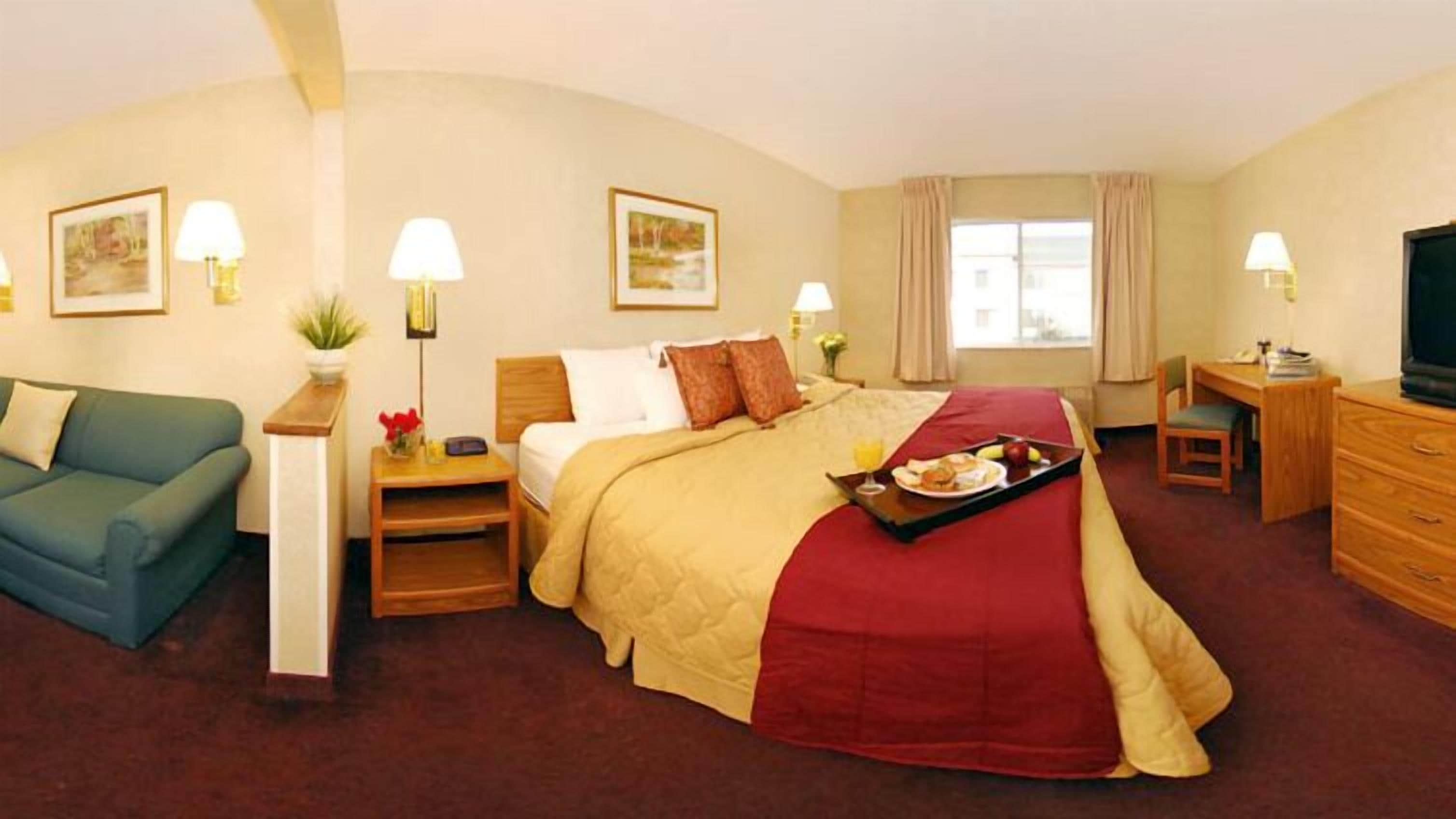 standard room, 1 king bed, smoking | premium bedding, iron/ironing board, free wifi, bed sheets