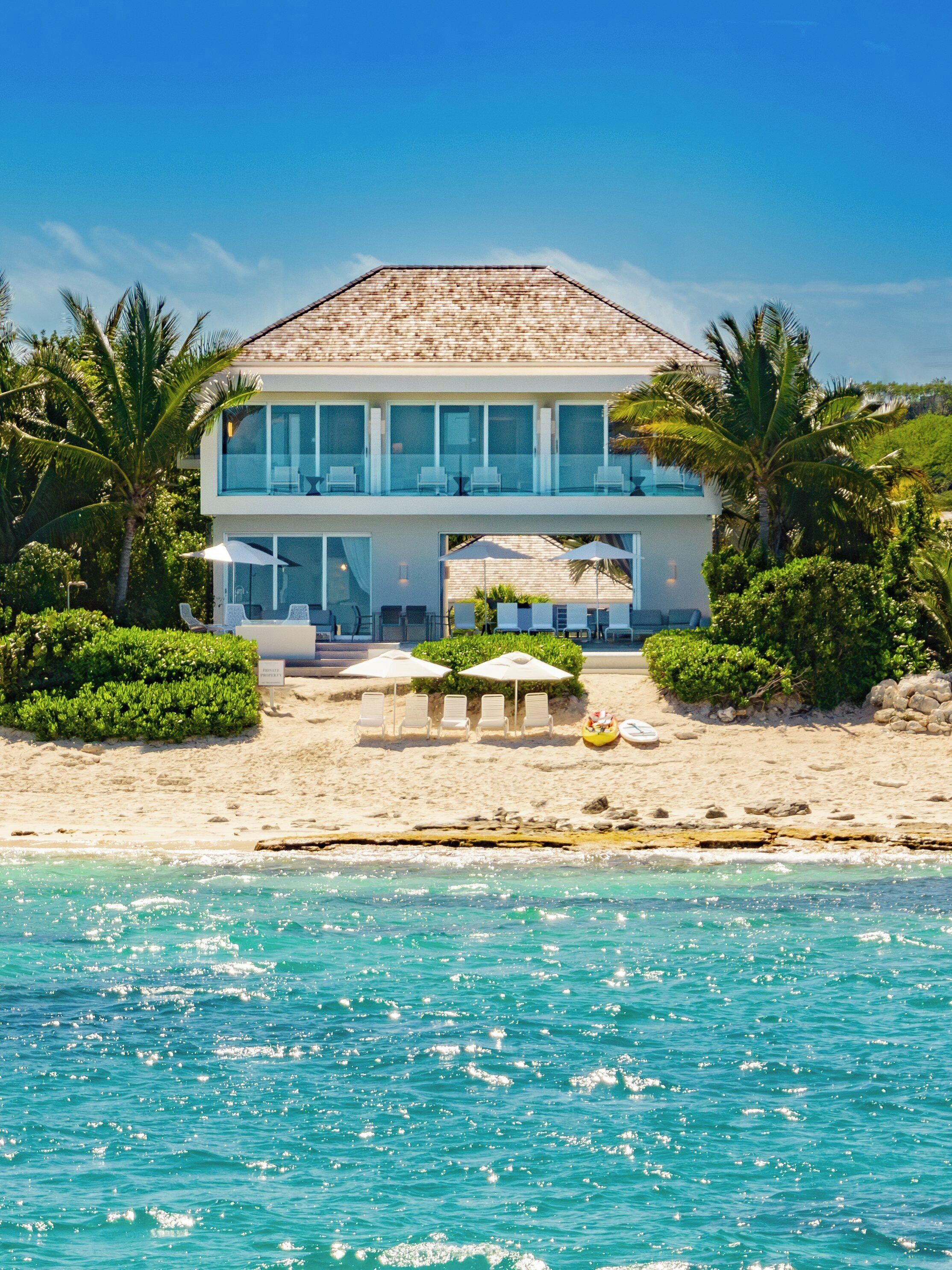 Turtle Inlet Private Villa | Vue aérienne