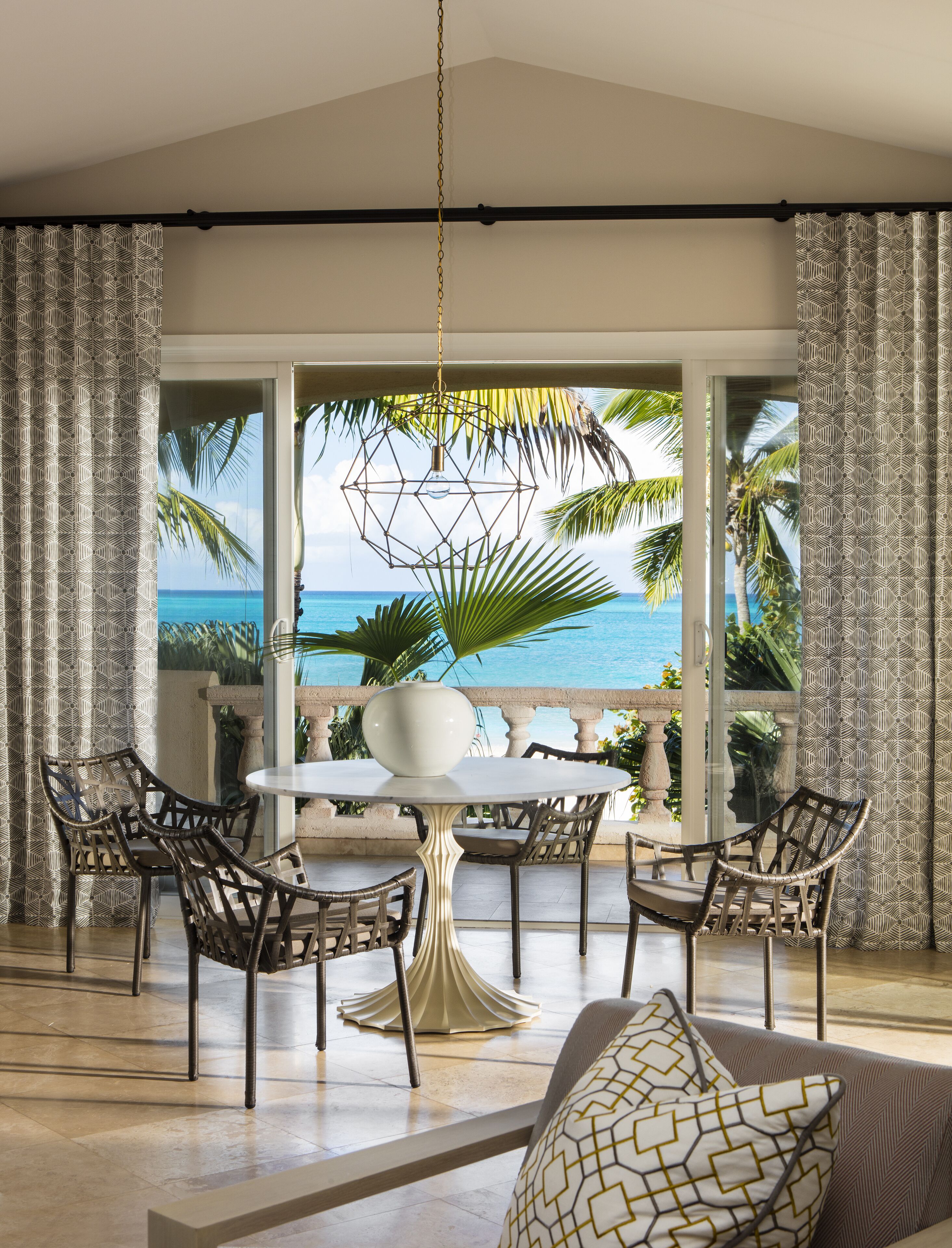 hotel grace bay 1 bedroom suite -adults only | living area | flat-screen tv, dvd player, ipod dock, pay films