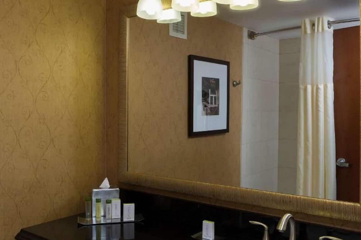 Bathroom | Free toiletries, hair dryer, towels