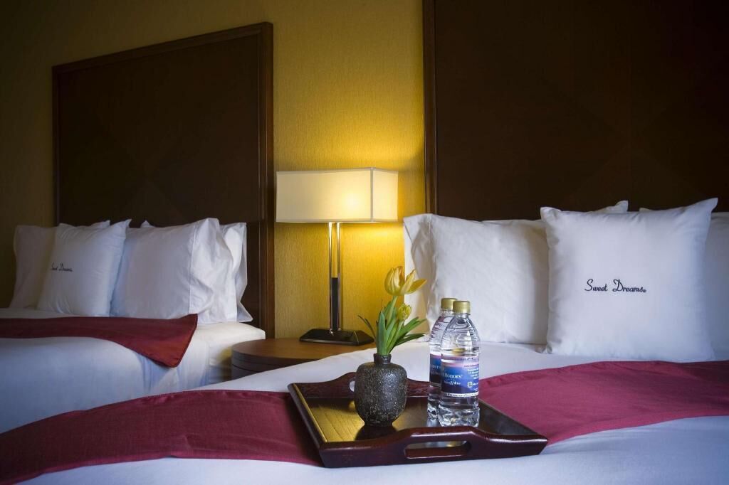 Premium bedding, down duvets, pillow-top beds, minibar