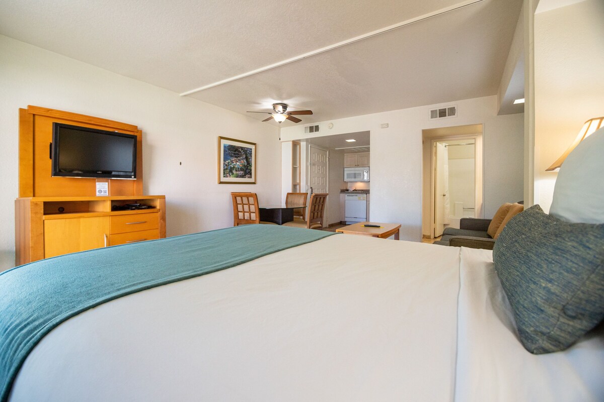 Studio | In-room safe, iron/ironing board, cribs (free), individually decorated
