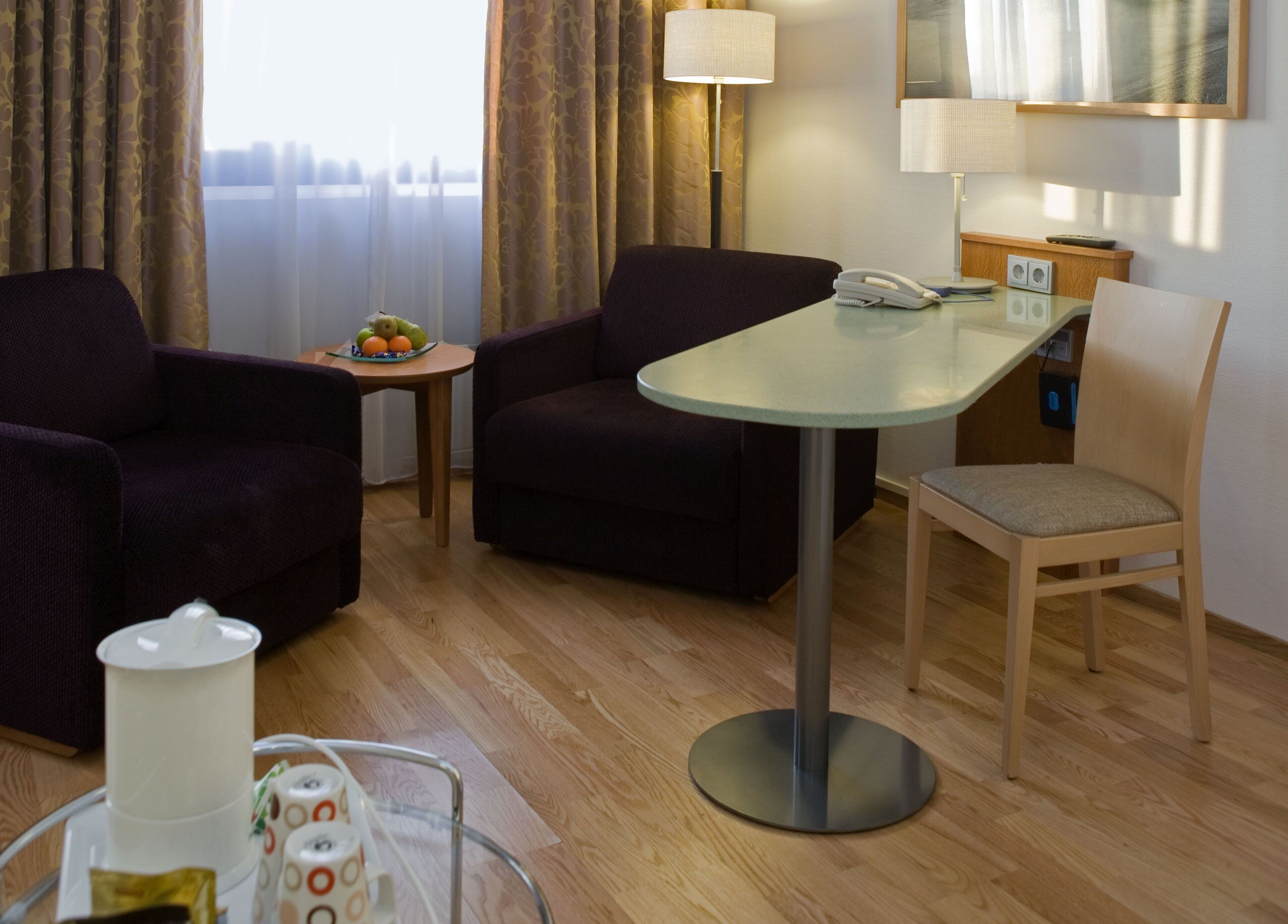 in-room safe, desk, blackout curtains, soundproofing