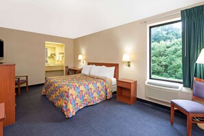 Iron/ironing board, rollaway beds, Internet, alarm clocks