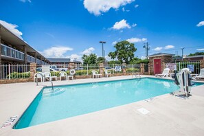 Seasonal outdoor pool