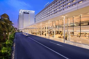 Front of property – evening/night