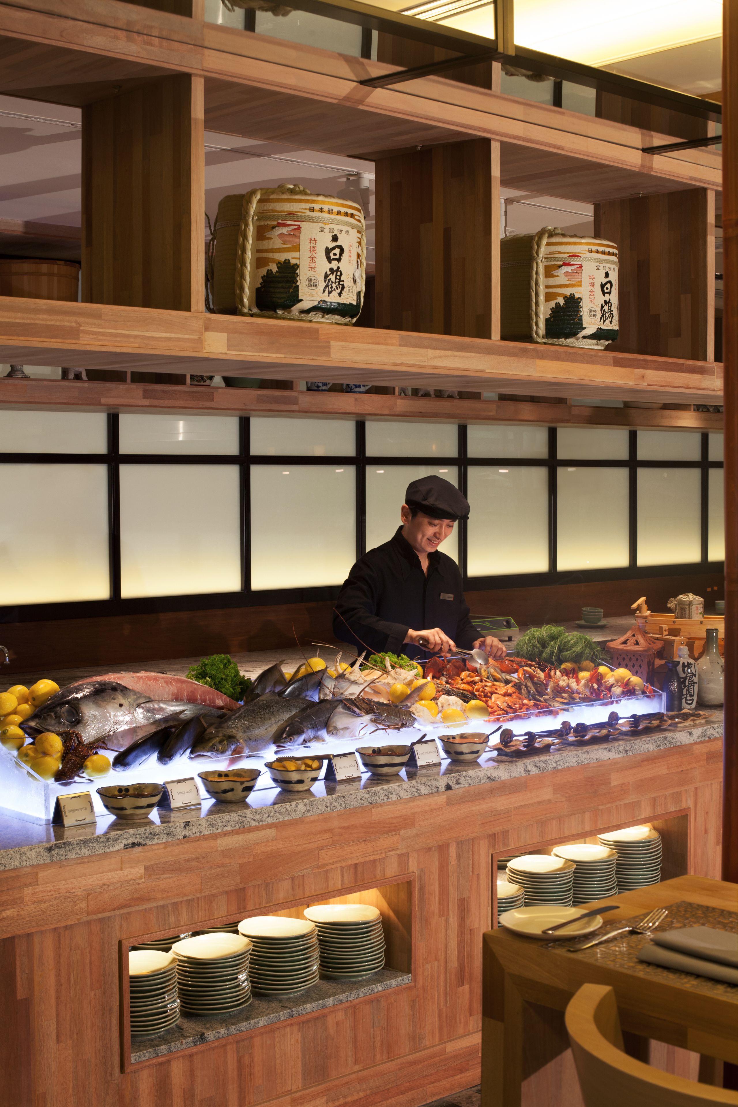 daily buffet breakfast (idr 344850 per person)