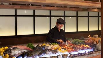 Daily buffet breakfast (IDR 344850 per person)