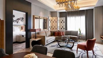 Suite, plusieurs lits, accès au salon club (Accent)