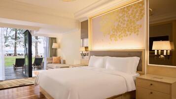 Dusit Suite | Premium bedding, minibar, in-room safe, individually decorated