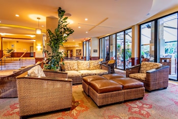 Hotel entrance and lobby at Aston Maui Kaanapali Villas