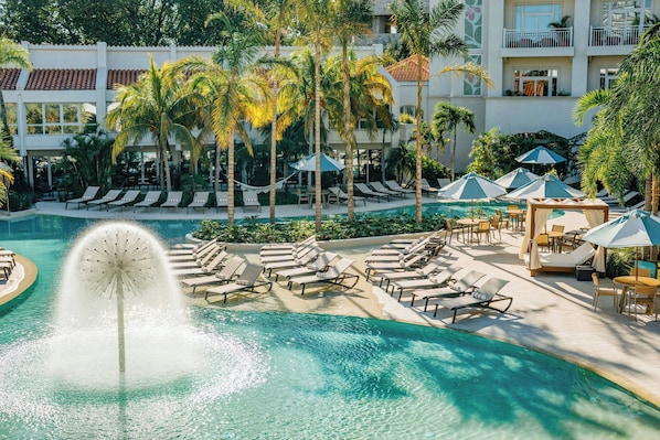 Seasonal outdoor pool