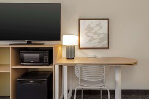Blackout drapes, iron/ironing board, free cribs/infant beds, free WiFi