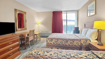 Habitació, 2 llits de matrimoni, no fumadors | Wifi gratuïta i roba de llit