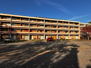 Voorkant van accommodatie