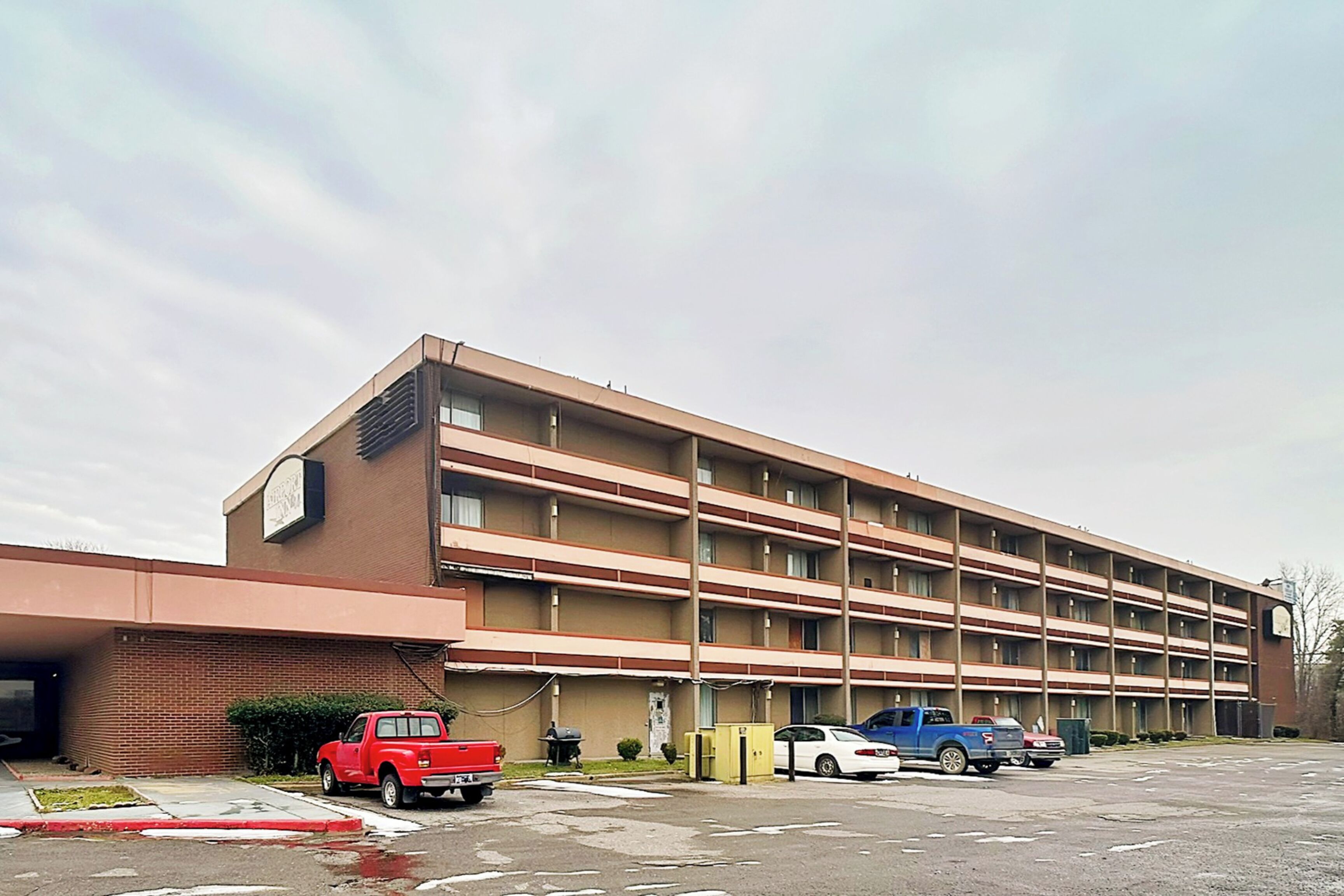 Fachada de la propiedad