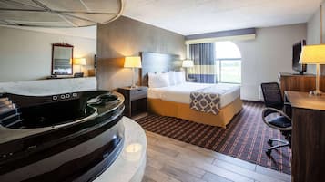 Deluxe studio suite, 1 kingsize bed, niet-roken | Bubbelbad