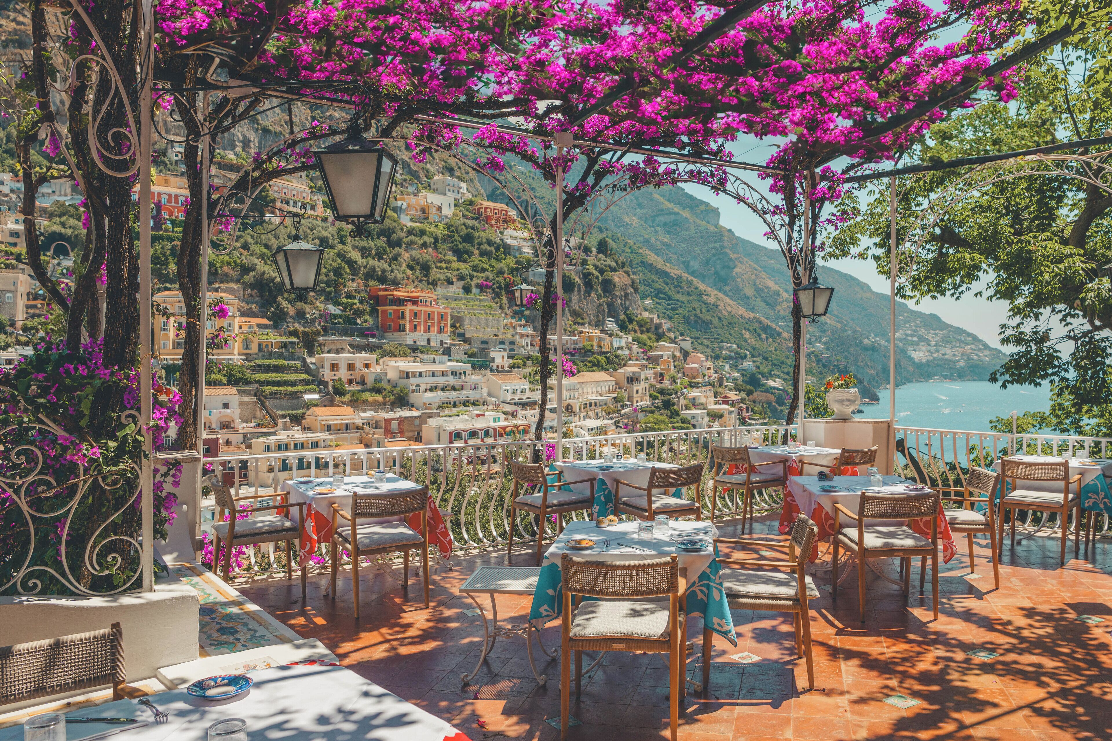 Breakfast, lunch, dinner served; Mediterranean cuisine, ocean views 