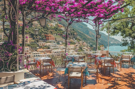 Breakfast, lunch, dinner served; Mediterranean cuisine, ocean views . Poseidon Hotel