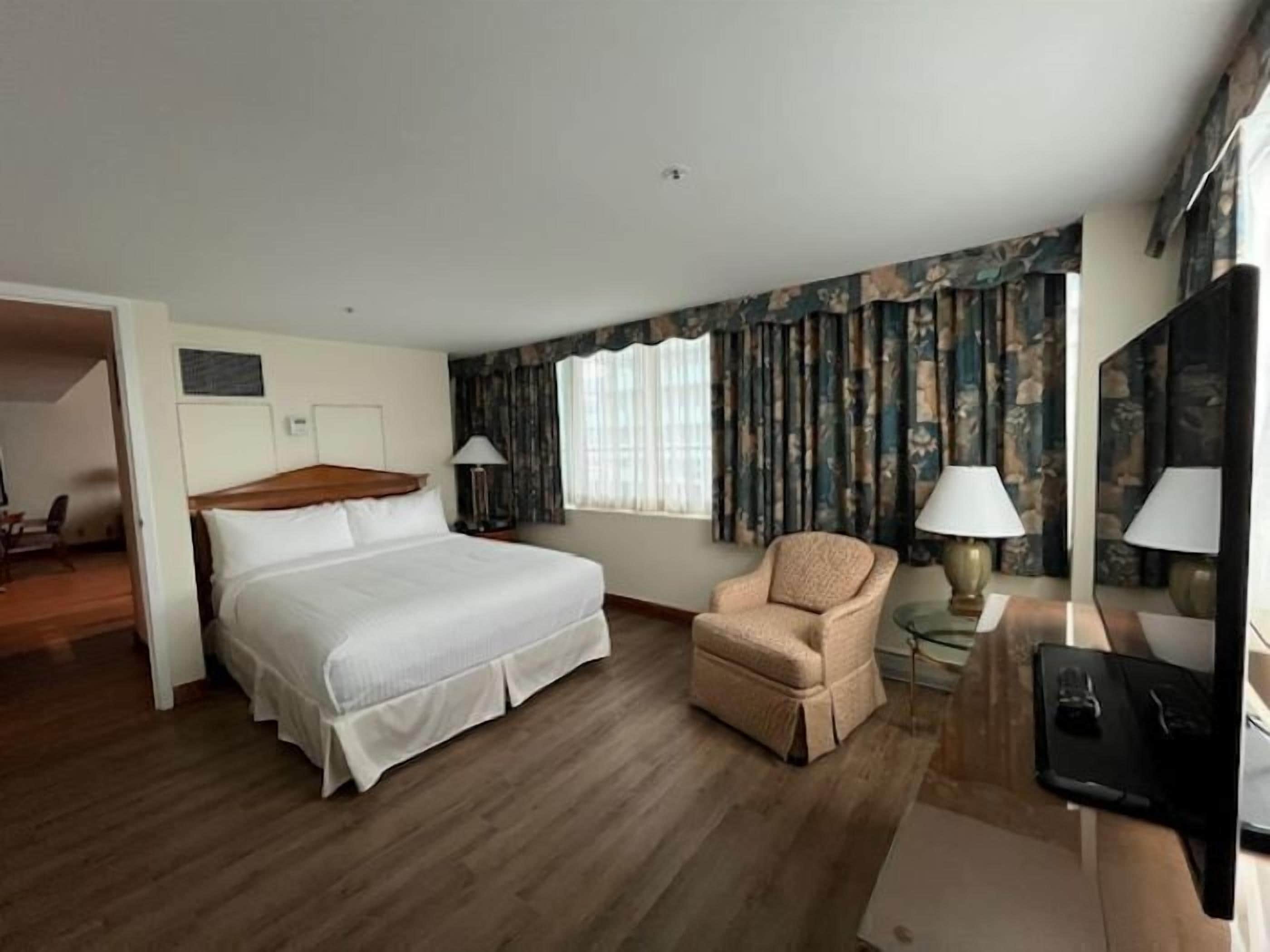 總統頂層客房 | 1 間睡房、高級寢具、特厚豪華床墊、房內夾萬