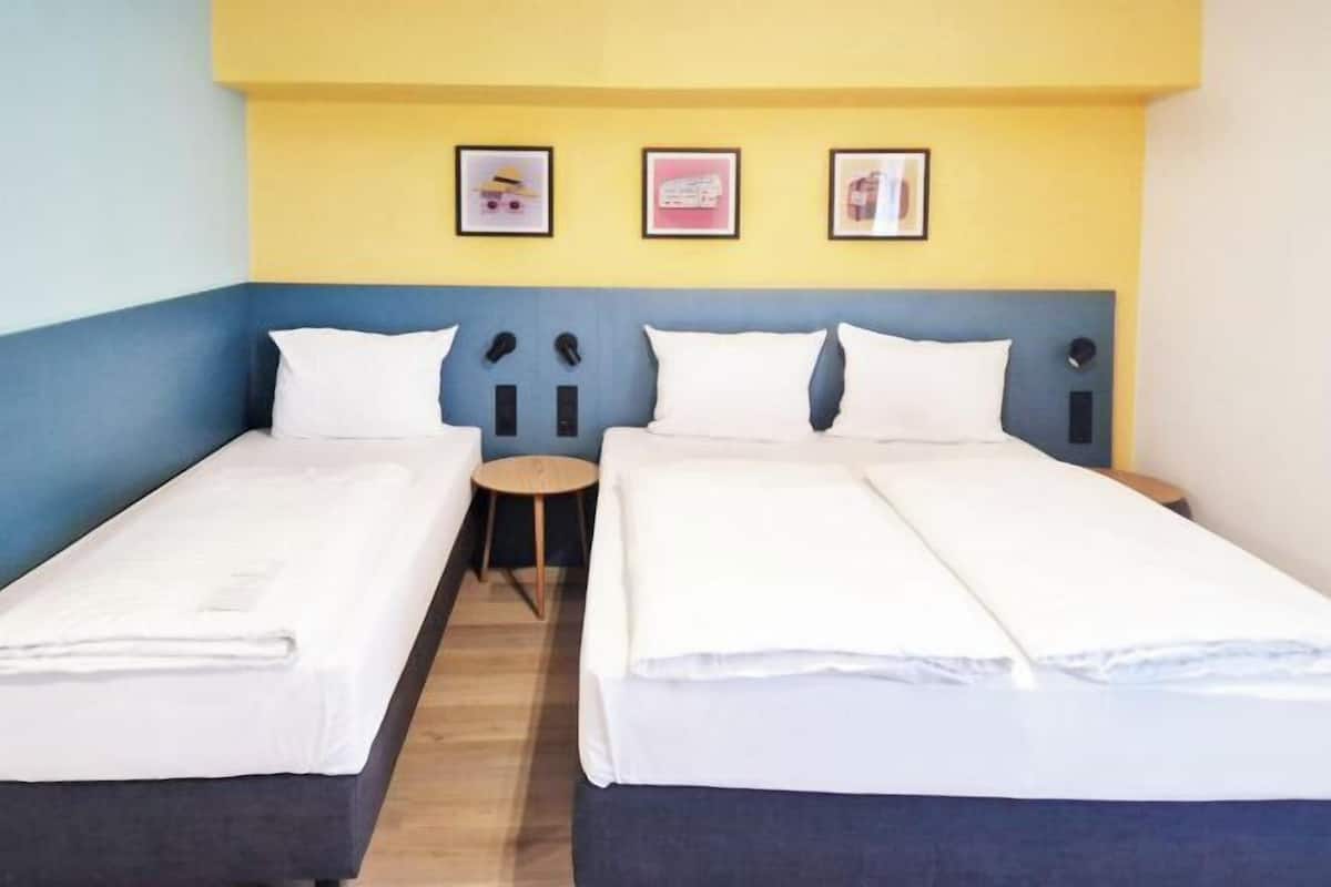 Zimmersafe, Verdunkelungsvorhänge, schallisolierte Zimmer