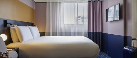 Chambre Supérieure, 1 lit double et 1 canapé-lit | Vue de la chambre