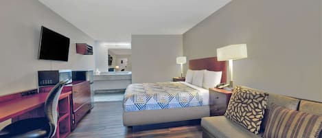 Desk, Internet, bed sheets, alarm clocks