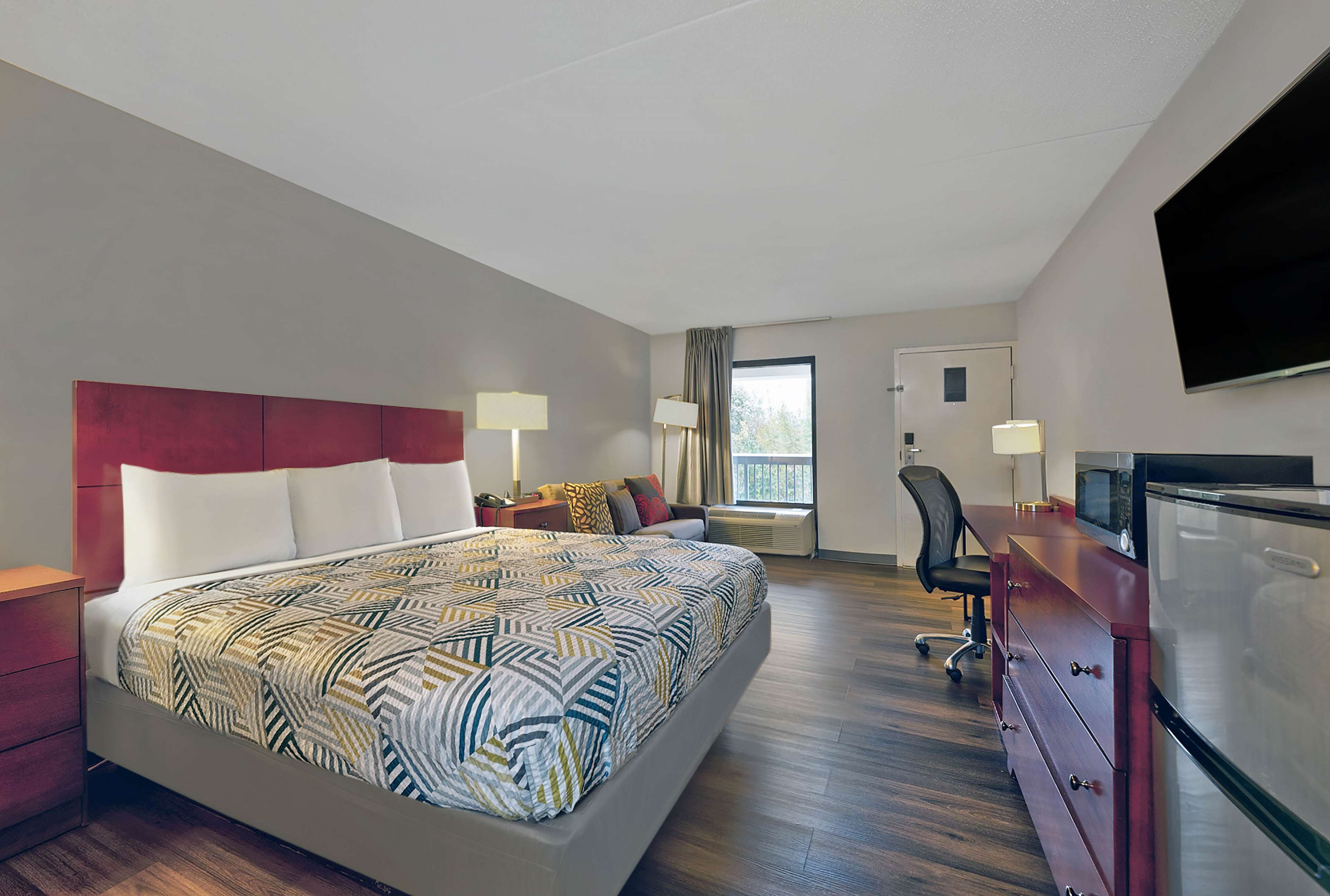 Desk, Internet, bed sheets, alarm clocks