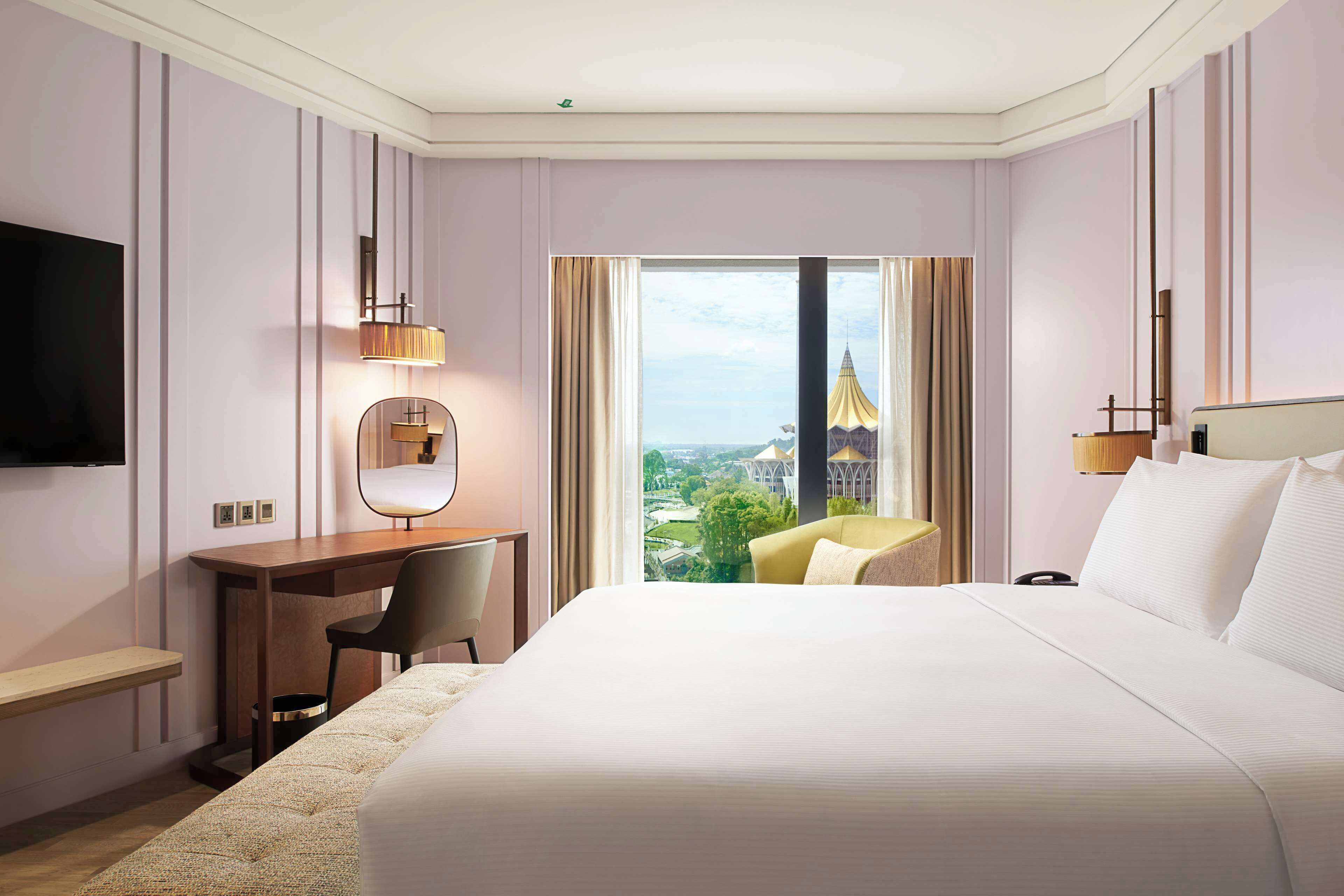 Premium bedding, minibar, in-room safe, desk