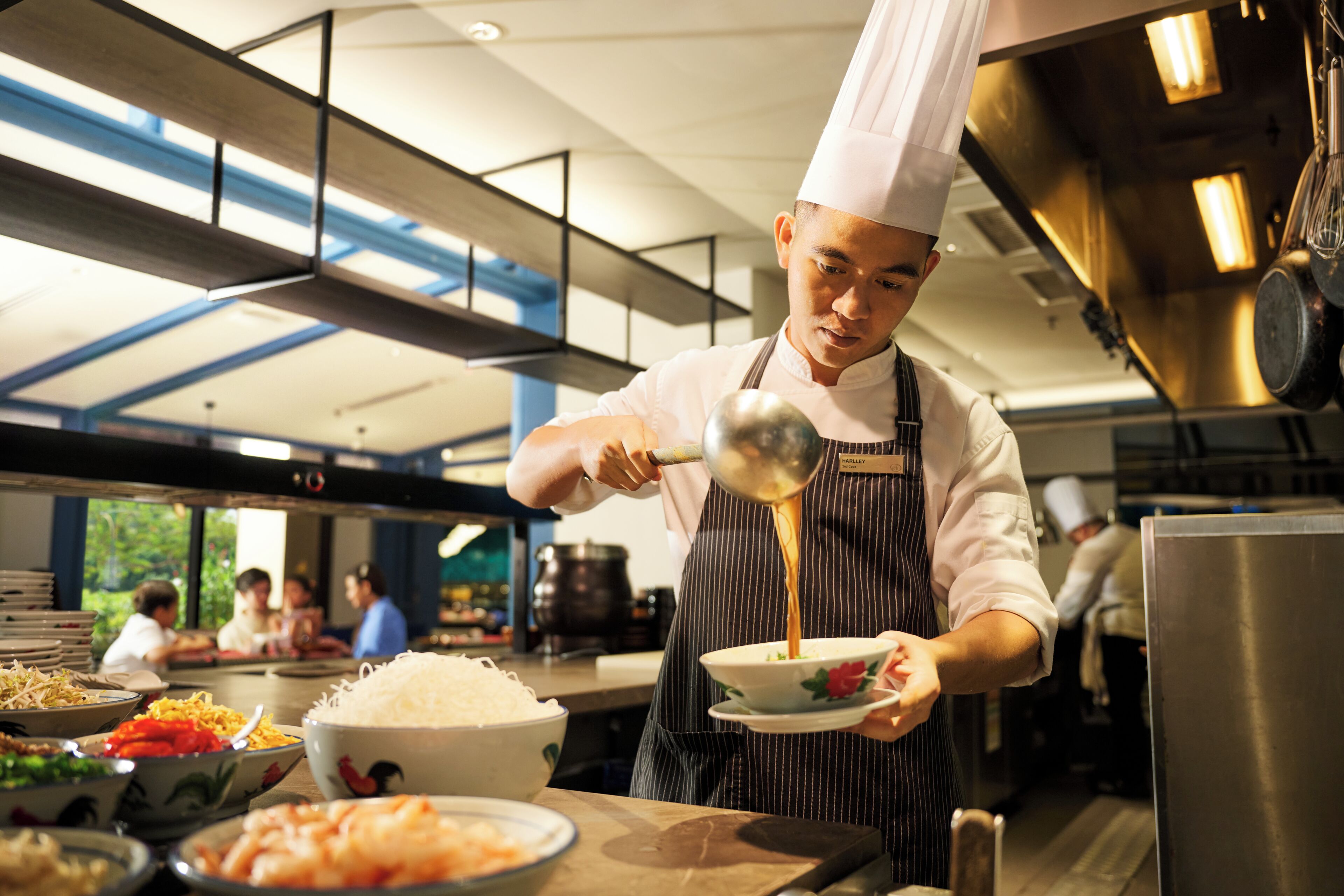 3 restaurantes: opção de café da manhã, almoço e jantar